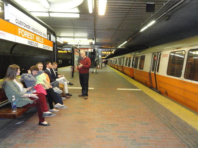 Orange Line to Grad Party